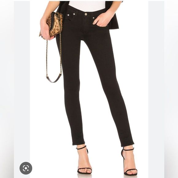 rag & bone Denim - Rag & Bone Skinny Jeans in Coal